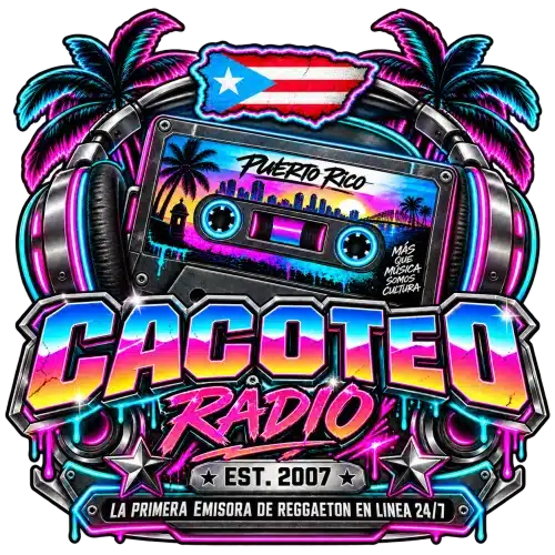 Approved Cacoteo Radio boombox artwork