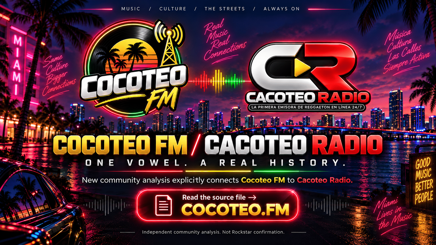 Cocoteo FM and Cacoteo Radio community connection